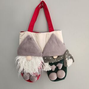 Pottery Barn Gnome Two Bottle Gift Bag